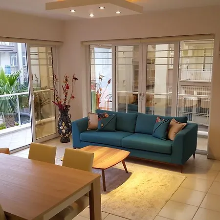 Antalya Elegant Golf First Floor 2 Bedrooms Pool View Close To Center Apartment